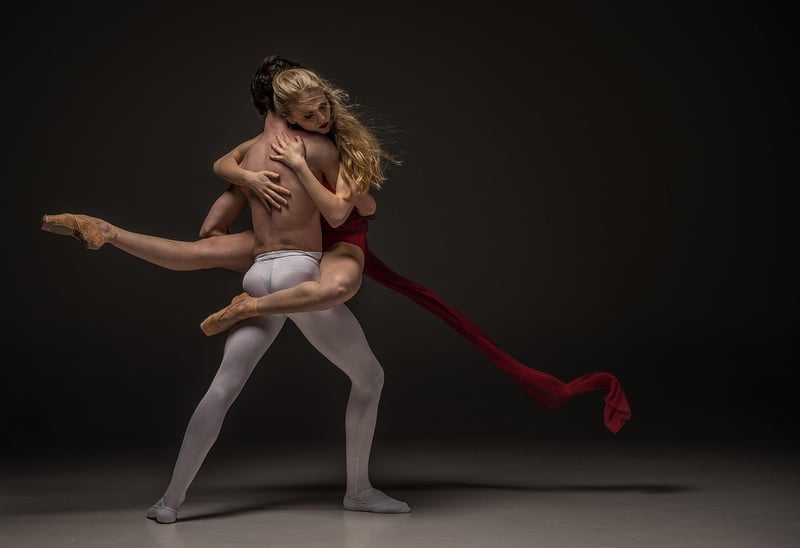 Dancer practicing emotional healing through dance